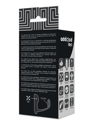 VIBRATORISCHER ANALPLUG MIT PENISRING - Analplug