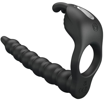 Vibro-Blackney Set: Vibrationsring & Prostata-Stimulator - Anal-Vibratoren