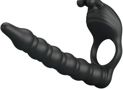 Vibro-Blackney Set: Vibrationsring & Prostata-Stimulator - Anal-Vibratoren
