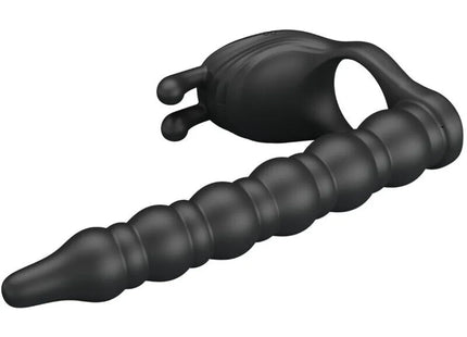 Vibro-Blackney Set: Vibrationsring & Prostata-Stimulator - Anal-Vibratoren