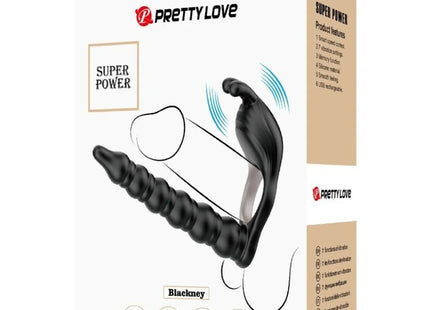 Vibro-Blackney Set: Vibrationsring & Prostata-Stimulator - Anal-Vibratoren