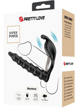 Vibro-Blackney Set: Vibrationsring & Prostata-Stimulator - Anal-Vibratoren