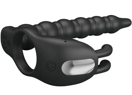 Vibro-Blackney Set: Vibrationsring & Prostata-Stimulator - Anal-Vibratoren