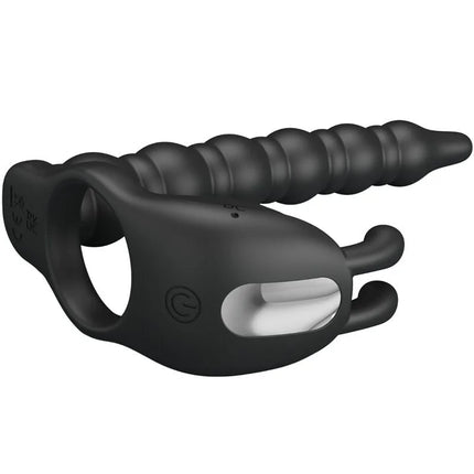 Vibro-Blackney Set: Vibrationsring & Prostata-Stimulator - Anal-Vibratoren