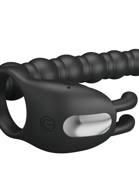 Vibro-Blackney Set: Vibrationsring & Prostata-Stimulator - Anal-Vibratoren