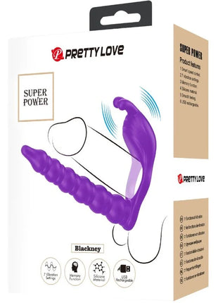 VIBRO-BOOST: INTENSIVER SILIKON PENISRING MIT PLUG - Anal-Vibratoren