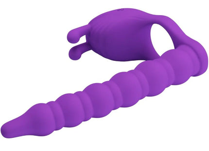VIBRO-BOOST: INTENSIVER SILIKON PENISRING MIT PLUG - Anal-Vibratoren
