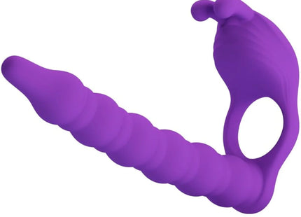 VIBRO-BOOST: INTENSIVER SILIKON PENISRING MIT PLUG - Anal-Vibratoren