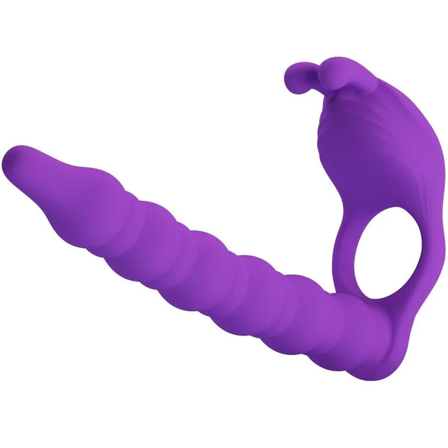VIBRO-BOOST: INTENSIVER SILIKON PENISRING MIT PLUG - Anal-Vibratoren