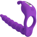 VIBRO-BOOST: INTENSIVER SILIKON PENISRING MIT PLUG - Anal-Vibratoren