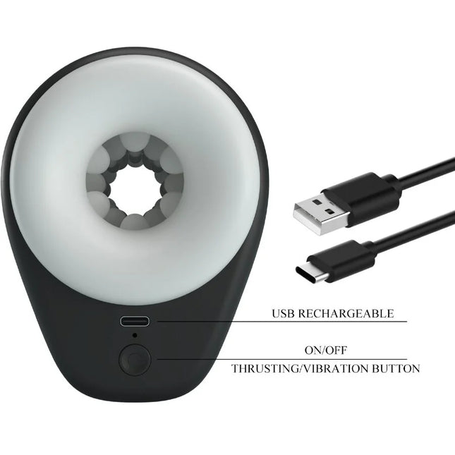 VibroCup DJ - Realistischer Männlicher Masturbator - Automatischer Masturbator