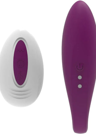 Lila und weiße kabellose vibrationsgeräte with glattem, ergonomischem design im produkt armony kitty paarvibrator