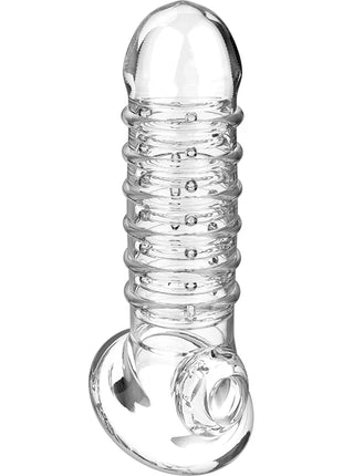 VIRILXL - PENISVERLÄNGERUNG UND HÜLLE V15 TRANSPARENT - Penishüllen mit Verlängerung