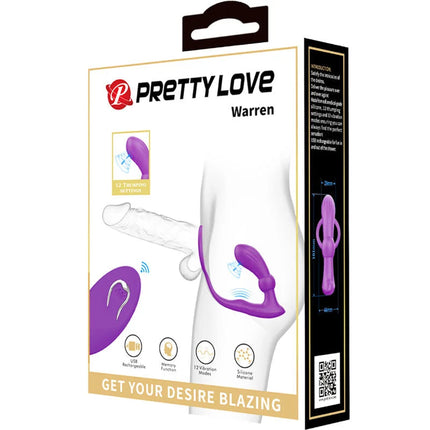 WARREN VIOLET ANALRING & VIBRATOR - Prostata-Vibratoren