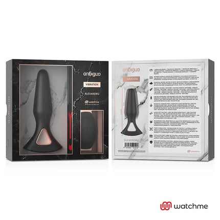 WATCHME ANAL-VIBRATOR - MIT FERNBEDIENUNG - Analplug
