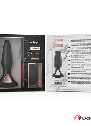 WATCHME ANAL-VIBRATOR - MIT FERNBEDIENUNG - Analplug