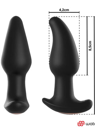 WATCHME ANAL-VIBRATOR MIT ROTIERENDEN PERLEN - AMADEUS - Analplug