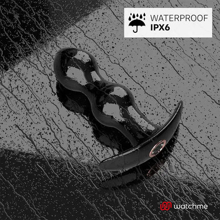 WATCHME ANALVIBRATOR TIBERIO - MIT FERNBEDIENUNG - Analplug