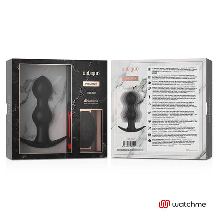 WATCHME ANALVIBRATOR TIBERIO - MIT FERNBEDIENUNG - Analplug