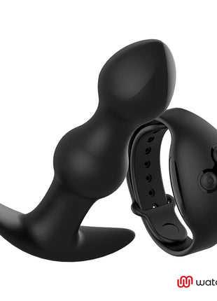 WATCHME ANALVIBRATOR TIBERIO - MIT FERNBEDIENUNG - Analplug