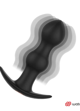 WATCHME ANALVIBRATOR TIBERIO - MIT FERNBEDIENUNG - Analplug