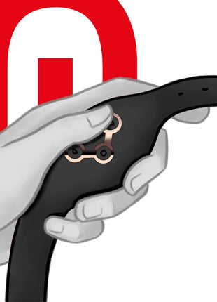 WATCHME - DRAHTLOSE TECHNOLOGIE-FERNBEDIENUNGSUHR AUS JET UND KUPFER - Uhr