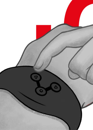 WATCHME - WIRELESS-TECHNOLOGIE-UHR PECHSCHWARZ - Uhr