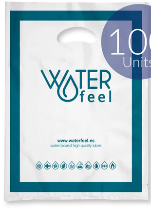 WATERFEEL - 100 GROßE KUNSTSTOFFBEUTEL 40 X 50 CM
