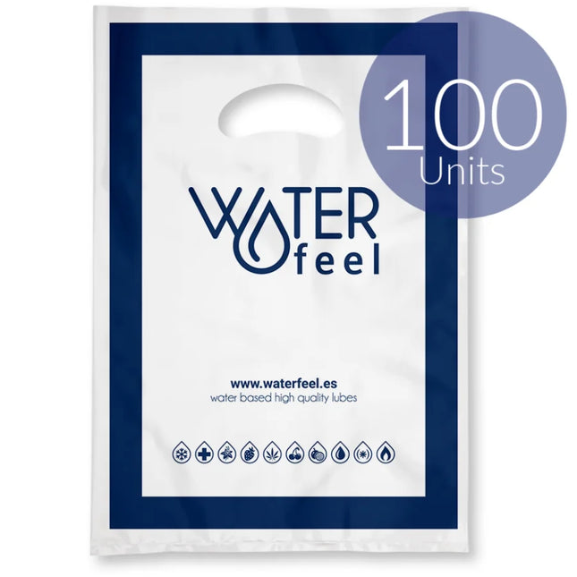 WATERFEEL - 100 KLEINE PLASTIKBEUTEL 25 X 35 CM