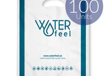 WATERFEEL - 100 MITTLERE KUNSTSTOFFBEUTEL 30 X 40 CM