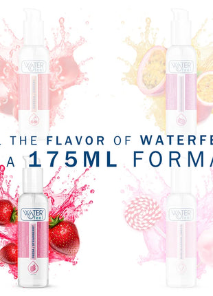 WATERFEEL - SCHMIERMITTEL AUF ERDBEERWASSERBASIS 175 ML - Gleitgel mit Geschmack und Wasserbasis