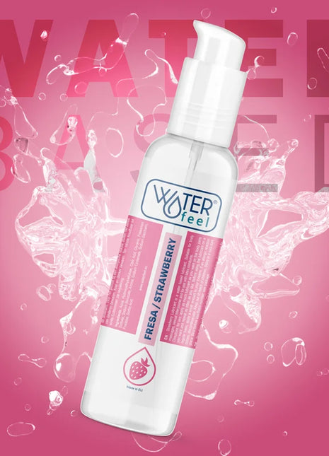 WATERFEEL - SCHMIERMITTEL AUF ERDBEERWASSERBASIS 175 ML - Gleitgel mit Geschmack und Wasserbasis