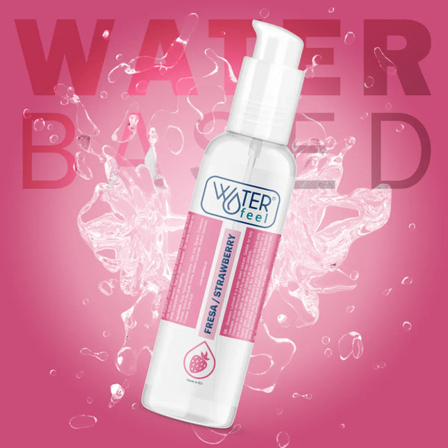 WATERFEEL - SCHMIERMITTEL AUF ERDBEERWASSERBASIS 175 ML - Gleitgel mit Geschmack und Wasserbasis