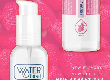 WATERFEEL - SCHMIERMITTEL AUF ERDBEERWASSERBASIS 175 ML - Gleitgel mit Geschmack und Wasserbasis
