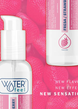 WATERFEEL - SCHMIERMITTEL AUF ERDBEERWASSERBASIS 175 ML - Gleitgel mit Geschmack und Wasserbasis