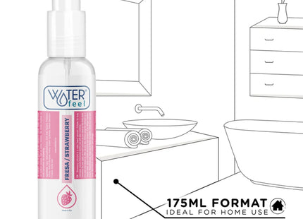WATERFEEL - SCHMIERMITTEL AUF ERDBEERWASSERBASIS 175 ML - Gleitgel mit Geschmack und Wasserbasis