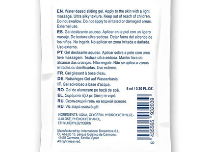 WATERFEEL - NEUTRALES GLEITGEL AUF WASSERBASIS 6 ML - Gleitgel auf Wasserbasis