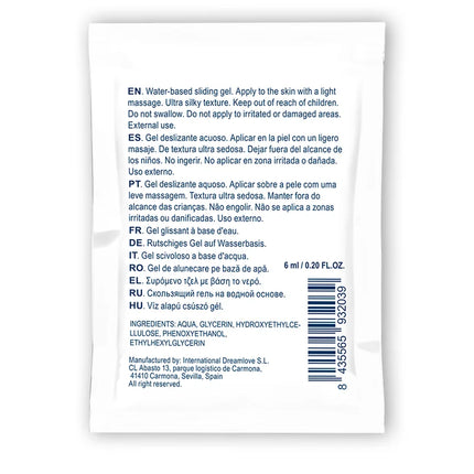 WATERFEEL - NEUTRALES GLEITGEL AUF WASSERBASIS 6 ML - Gleitgel auf Wasserbasis