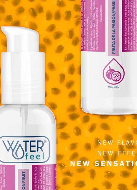 WATERFEEL - PASSIONSFRUCHT-SCHMIERMITTEL AUF WASSERBASIS 175 ML - Gleitgel mit Geschmack und Wasserbasis