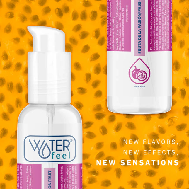 WATERFEEL - PASSIONSFRUCHT-SCHMIERMITTEL AUF WASSERBASIS 175 ML - Gleitgel mit Geschmack und Wasserbasis