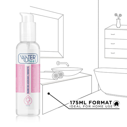 WATERFEEL - ZUCKERWOLKEN-SCHMIERMITTEL 175 ML - Gleitgel mit Geschmack