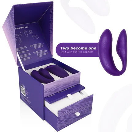 WE-VIBE - CHORUS VIBRATOR FÜR PAARE - MIT SQUEEZE-STEUERUNG - LILA - Paar-Vibrator