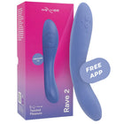 We-vibe rave 2 g-punkt vibrator in blau aus silikon mit verstellbarer passform und dualer stimulation