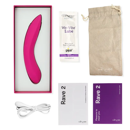 WE-VIBE - RAVE 2 G-SPOT-VIBRATOR - Pink - G-Punkt-Vibrator
