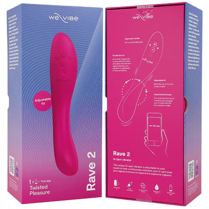 WE-VIBE - RAVE 2 G-SPOT-VIBRATOR - Pink - G-Punkt-Vibrator