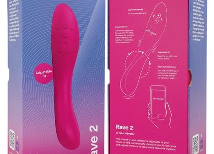 WE-VIBE - RAVE 2 G-SPOT-VIBRATOR - Pink - G-Punkt-Vibrator