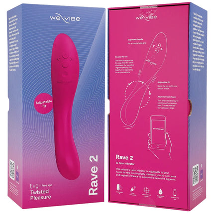 WE-VIBE - RAVE 2 G-SPOT-VIBRATOR - Pink - G-Punkt-Vibrator