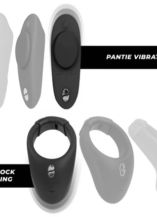 WE-VIBE - TEASE US SET BOND + MOXIE - Paar-Vibrator