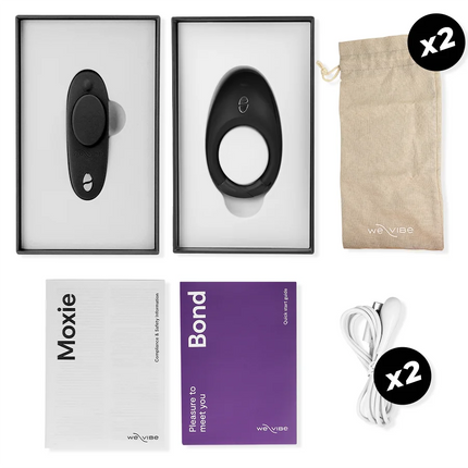WE-VIBE - TEASE US SET BOND + MOXIE - Paar-Vibrator