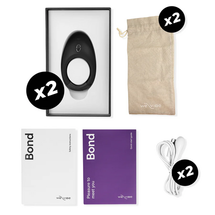 WE-VIBE - TEASE US SET BOND + BOND - Penisring für Paare